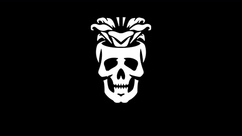 thedarkparlour giphyupload skull tears thedarkparlour GIF