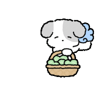 Happy Dog Sticker