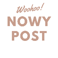 KochaLubiSzeruje post social media woohoo nowy post Sticker