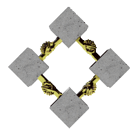 Logo Concrete Sticker