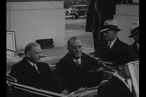 Archivesgif Greatdepression Fdr Car Automobile Parade GIF by US National Archives
