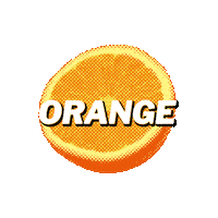 Orange Frucht Sticker by Juicy Beats