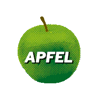 Apple Frucht Sticker by Juicy Beats