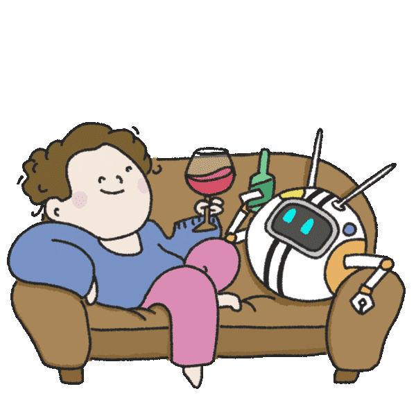Sticker Beer Sticker by Lisa Vertudaches