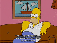homer simpson couch GIF