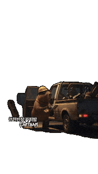 Car Driving Sticker
