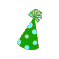 Party Birthday Sticker