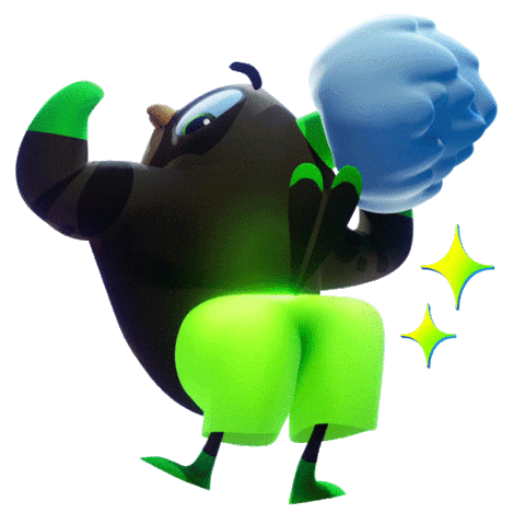 Shake It Dance Sticker by TheBeachbudsOfficial