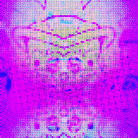 michaelpaulukonis comics glitch aesthetic digital collage halftone GIF