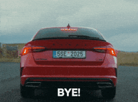 skodaglobal bye goodbye done out GIF