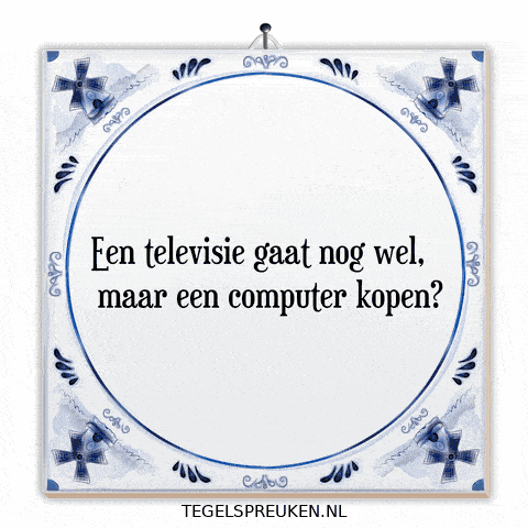 Humor Computer GIF by Tegelspreuken.nl