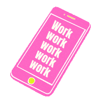 Work Love Sticker