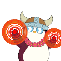 Magic Power Sticker by Pudgy Penguins