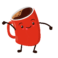Coffee Happy Dance Sticker by 522 Productions