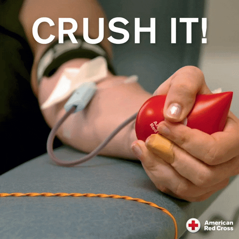 AmericanRedCross giphyupload blood red cross blood donation GIF