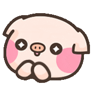 Happy Pig Sticker