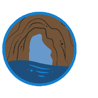 Cave Explore Sticker by Skallywag Media