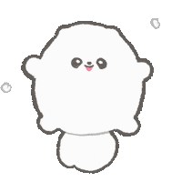 poko_popochi swimming swim pomeranian popochi Sticker