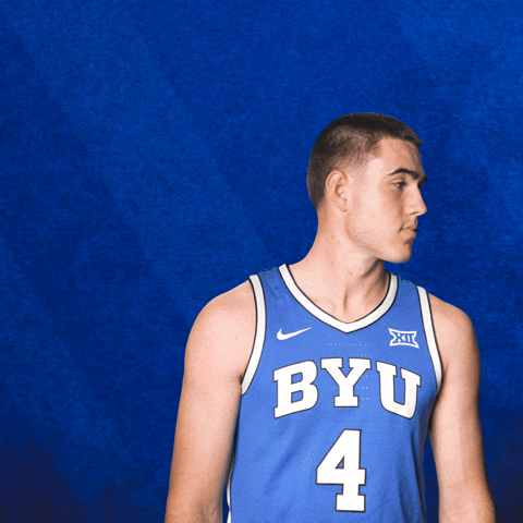 Byu Basketball Yes GIF by BYU Cougars
