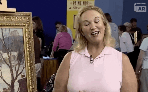 Surprise Reaction GIF by ANTIQUES ROADSHOW | PBS