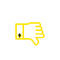 Football Thumbs Down Sticker by voetbalflitsen