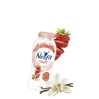 Strawberry Yogurt Sticker by NestleNesfit