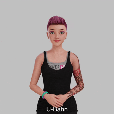 U-Bahn Avatar GIF by Sign Time - SiMAX