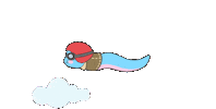 Sky Flying Sticker