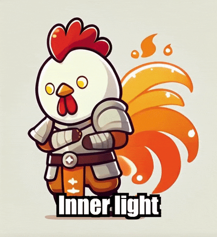 Inner Light Wisdom GIF by Zorooster