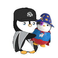 Happy Magic Sticker by Pudgy Penguins