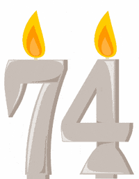 Birthday Flickering GIF