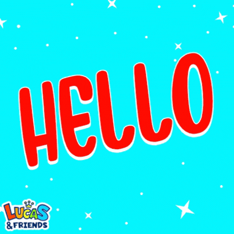 Hey Girl Hello GIF by Lucas and Friends by RV AppStudios
