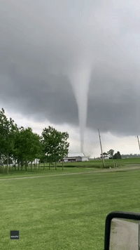 Possible Tornado Leaves Path of Destruction in Ohio