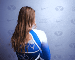 Sport Gymnastics GIF by BYU Cougars
