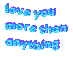 I Love You Sticker by Alissandra