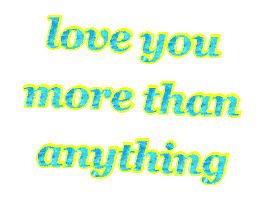 I Love You Sticker by Alissandra