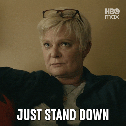 Stand Down Martha Plimpton GIF by HBO Max