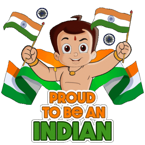 Independence Day Sticker by Chhota Bheem