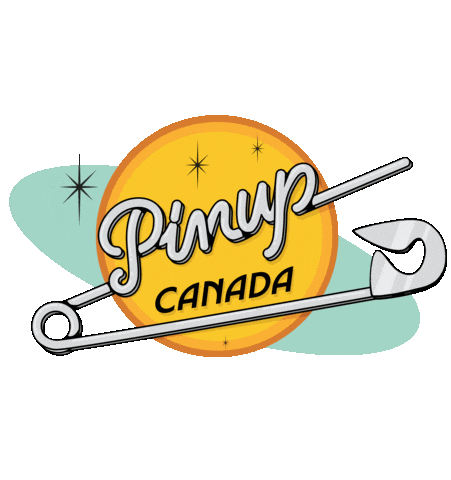 PinupCanada giphyupload pinup pinupcanada Sticker