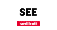 Click Here See Below Sticker by Mitsubishi Pencil Co