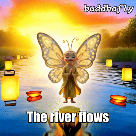 Peace Sunset GIF by BuddhaFlyJourney