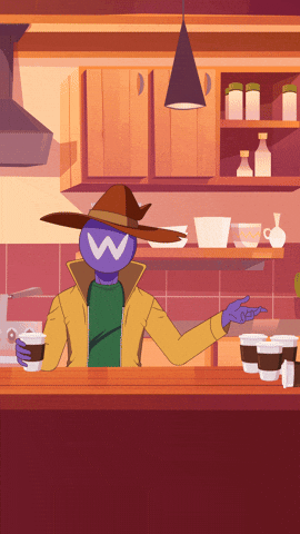 Coffee Zoom Out GIF