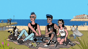 Best Friends Animation GIF by Pure Noise Records