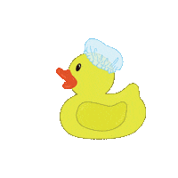 Rubber Duckie Sticker by Moxie Beauty