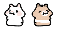 Sad Couple Sticker