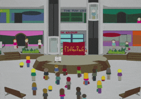 stage gathering GIF by South Park 
