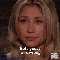 I Was Wrong