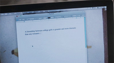 a friendship between college girls GIF by Girls on HBO