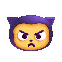 Angry Mona Sticker by GitHub