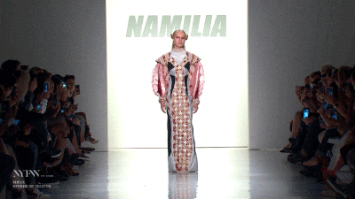 strike a pose ok GIF by MADE Fashion Week
